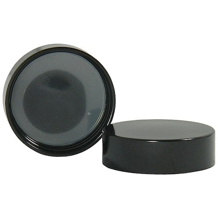 Qorpak Cap, 58 mm Dia, Black, PK858 CAP-00286