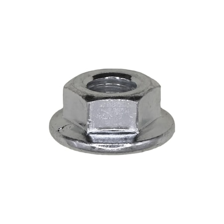 Auveco Hex Flange Nut M5-.8 Zinc Plated, 50PK 19308