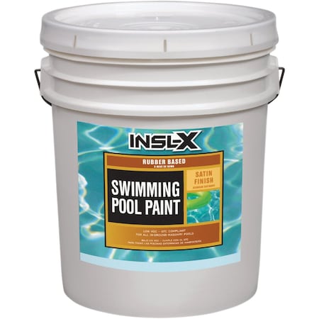 Insl-X By Benjamin Moore 5 Gal. Ocean Blue Satin Rubber Based Pool Paint RP2723099-05
