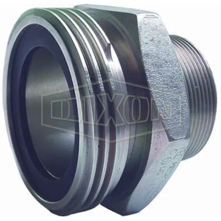 Dixon Adapter, 3-1/4 x 2 in, Male ACME x MNPT, Steel, Domestic ME503S-16