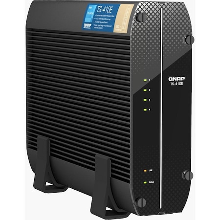 Qnap TS-410E 4-BAY FANLESS DESKTOP NAS. INTEL CELE. TS-410E-8G-US