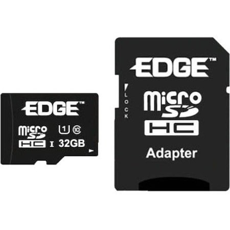Edge Memory EDGE 32 GB Class 10/UHS-I (U1) microSDHC - Lifetime Warranty PE247959