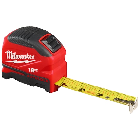 Milwaukee Tool 16ft Auto-Lock Tape Measure 48-22-1816