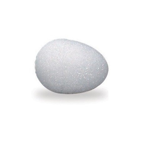 Hygloss Products Styrofoamâ„¢ Eggs, 2 Inch, White, PK36 51202