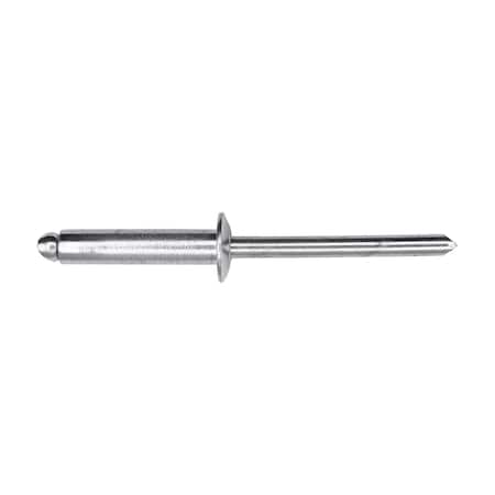 Auveco Blind Rivet Steel Dome 3/8in Diameter 3/16in Grip 1/2in - 5/8in, 500PK 8903