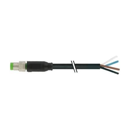 Murrelektronik Cordset, PUR Cable Jacket, 2 m L Cable 7000-08011-6310200