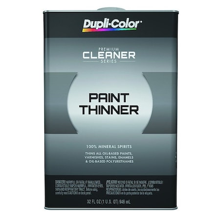 Dupli-Color Paint Thinner, Liquid, 1 ct, Can ECM531A00