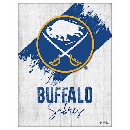 Holland Bar Stool Co Buffalo Sabres 24 in. x 32 in. Canvas Wall Art LCnvs