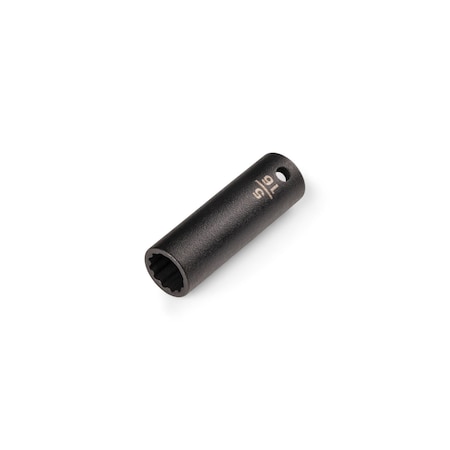 Tekton 1/4 Inch Drive x 5/16 Inch Semi-Deep 12-Point Impact Socket SID04208