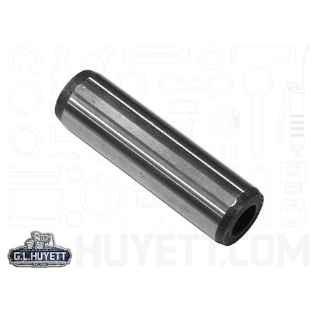 Huyett Flat Vent Pullout Dowel Pin, Alloy Steel, 12 mm Dia x 36 mm Length x M6 x 1 mm Thread DOWPFM-120-036