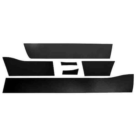 Putco Black Platinum Stainless Steel Rocker Panel Molding 9751320BP