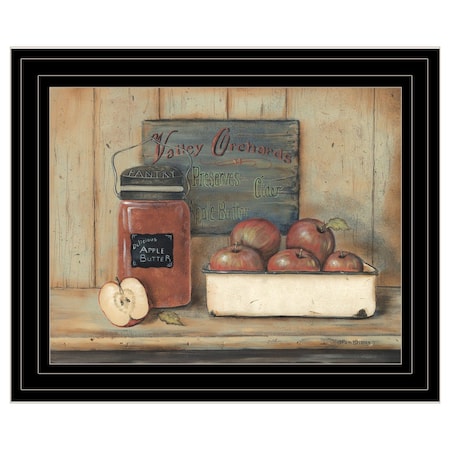 Homeroots Apple Butter 2 Black Framed Print Kitchen Wall Art 404699