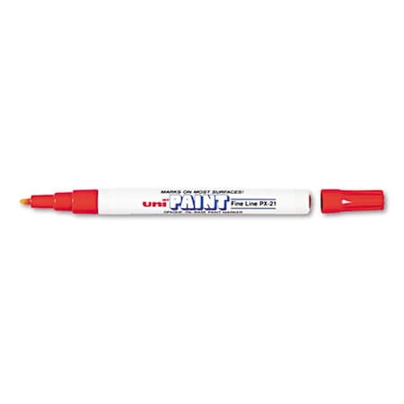 Sanford Uni-Paint Oil-Base Medium Line Markers - Red UBC63702