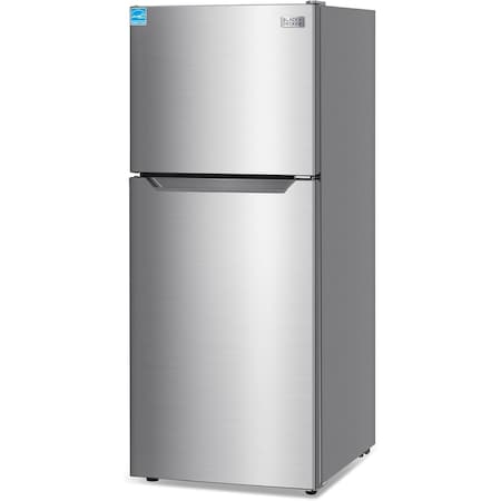 Black&Decker 12.1 cu.ft Top Mount Refrigerator / Freezer -Stainless Look BR1210HS