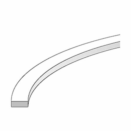 Hercules Sealing Products MBT-60X2.5X1.25, BU-TFE-60x1.25x2.5-C/S, BACK-UP RINGS MBT-60X2.5X1.25