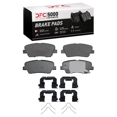 Dfc 5000 Advanced Disc Brake Pad Set,  1551-1816-05
