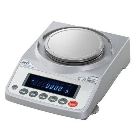 A&D Precision Balance, 220g x 0.001g with Internal Calibration, IP65 FZ-200iWP