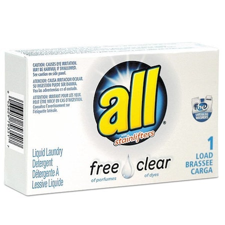 All Laundry Detergent, 36.9 mL, PK100 1R-2979351