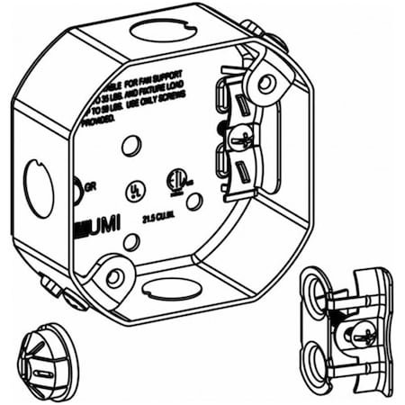 Radiant 1.5 in. Fan Support Box Deep RA2027302