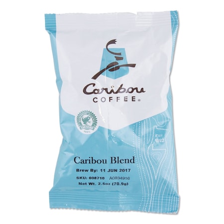 Caribou Coffee Caribou Blend Ground Coffee, 2.5 oz, PK18 008710