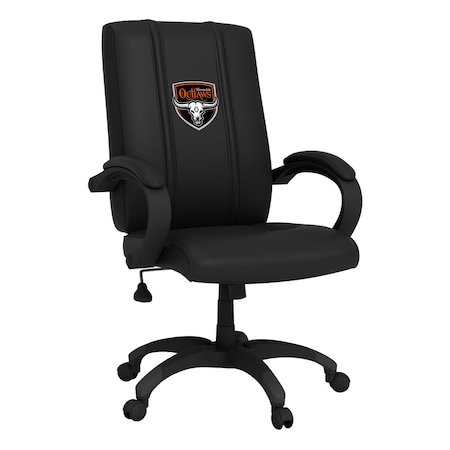 Dreamseat Office Chair 1000 with Kansas City Outlaws Primary Logo XZOC1000-PSPBR0030