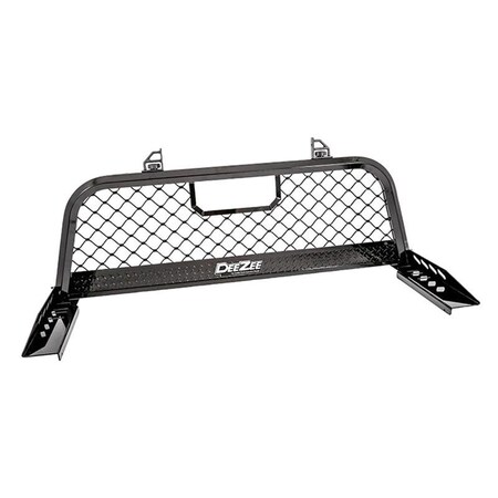 Hands On DZ95050RB Gloss Black Mesh Cab Rack for 1999-2018 Chevy Silverado HA759271