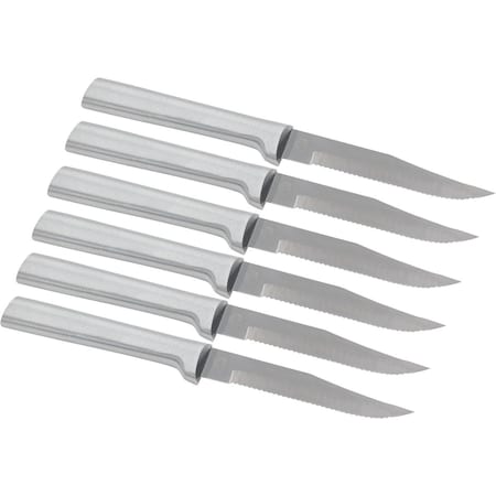 Rada Cutlery 6-Piece Serrated Steak Knife Set S6STS6
