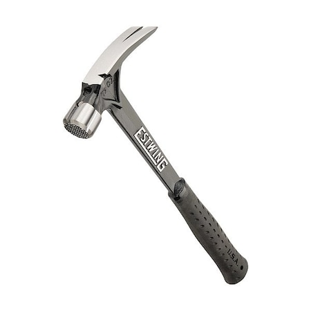 Estwing Claw Hammer, 16 " L, Steel, Black EB-19SM