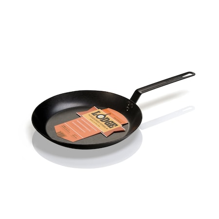 Lodge 12 Inch Seasoned Carbon Steel Skillet, 3PK CRS12