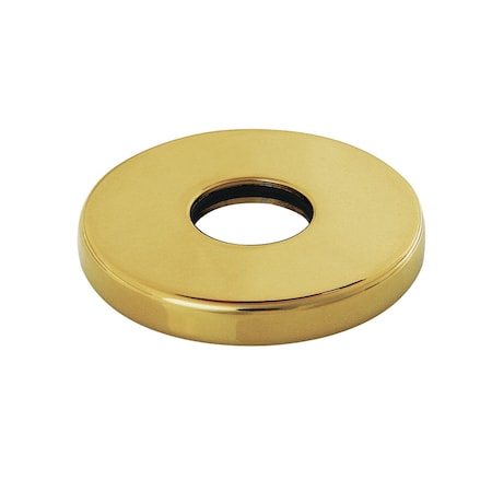 Kingston Brass Round Shower Arm Flange, Polished Brass K156F2