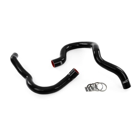 Hps Performance High Temp Reinforced Silicone Radiator Coolant Hose Kit, Black, 57-2197-BLK