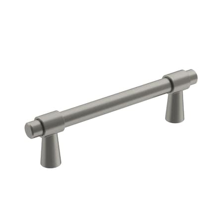 Amerock Destine 3-3/4 in 96 mm Center-to-Center Satin Nickel Cabinet Pull BP36858G10