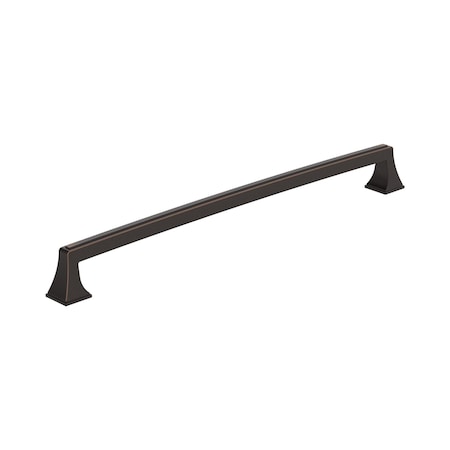 Amerock Mulholland 12-5/8 inch 320mm Center-to-Center Oil Rubbed Bronze Cabinet Pull BP53537ORB