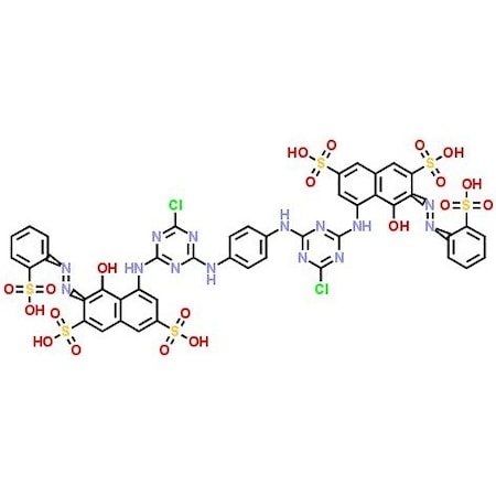 Ak Scientific Reactive Red 120 (50g), CAS 61951-82-4 T684-50g