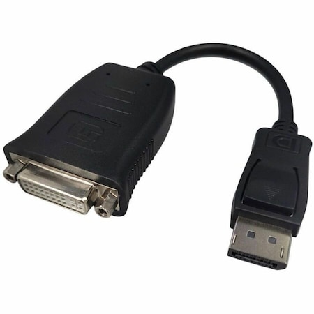 4Xem 8 in. Display Port DVI Dual Link Adapter DVI-D 24 Plus 5 Pin Converter 4XDPDVID