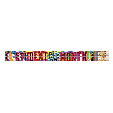 Musgrave Pencil Co Student of the Month Motivational Pencil, 144PK MUS2475G