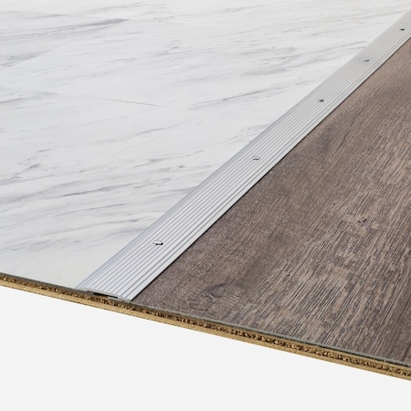 M-D Building Products Building Products 1-1/4'' x 36'' Silver Aluminum Seam Binder with Screw Nails 78014