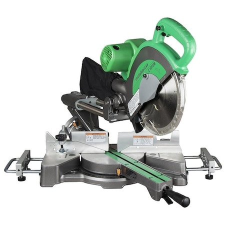 Metabo HPT Compound Miter Saw, Electric, 10 in Dia Blade, 3800 rpm Speed, 57 deg Max Miter Angle C10FSBSM
