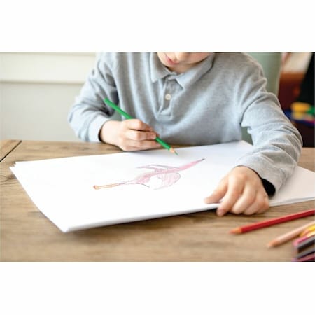 Pacon Drawing Paper, White, 500PK PAC4748