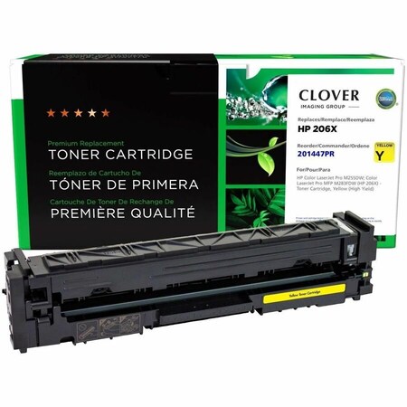 Clover Imaging Group Imaging Remanufactured High Yield Yellow Toner Cartridge 201447PR