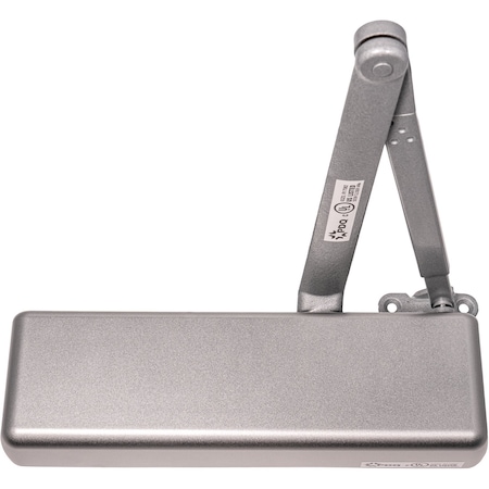 Pdq Institutional Door Closer, Delayed Action Extra Duty Hold Open Arm , Aluminum Finish 7141-BC-EDAHO-689