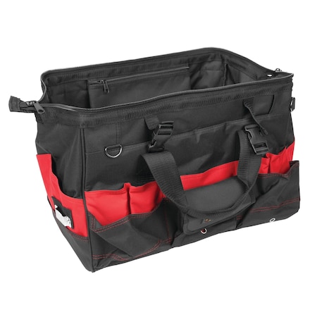 Performance Tool 18 in. Tool Bag, 36 Pockets, Durable, Water Repellant W88986