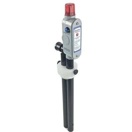 Gizmo Engineering Drum Alarm Low Level 3/4 in Black Polypropylene pipe, 2 in NPS, Adjustable depth DLPX-PF-15/30G