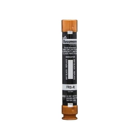 Eaton Bussmann UL Class Fuse, RK5 Class, Time-Delay, 15A, 600V AC, Indicating FRS-R-15ID