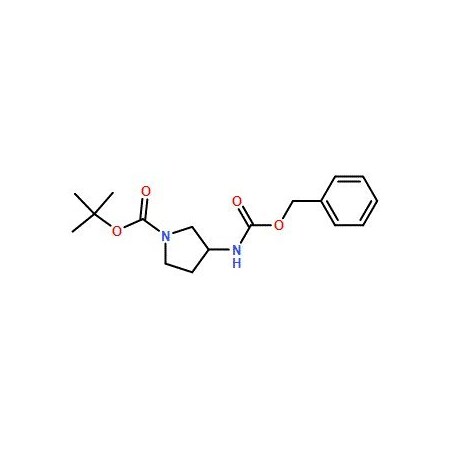 Ak Scientific 1-Boc-3-Cbz-aminopyrrolidine (100mg), CAS 325775-36-8 Z3420-100mg