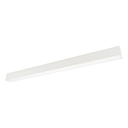 Keystone LED 4ft Linear Pendant Light Fixture KT-LALED40PS-4A-8CSF-VDIM