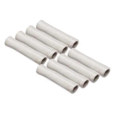 Design Engineering Protect a Boot fits 90 deg Plug Wire, Silver, 8PK DSN10552