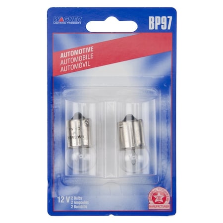 Wagner Lighting Wagner License Light Bulb BP97