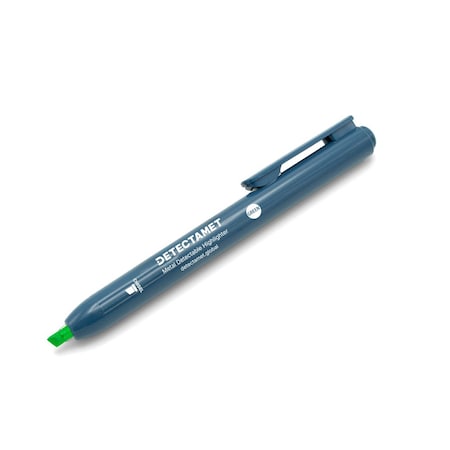 Detectamet Detectable Highlighter, Green Ink, Chisel Tip, PK5 150-A05-P04-A08