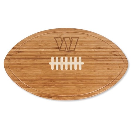 Picnic Time Family Of Brands NFL Washington Commanders - Kickoff Football Cutting Board & Serving Tray 908-00-505-373-2